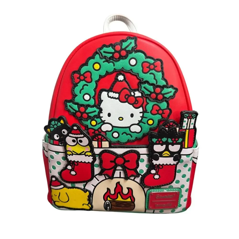 Loungefly Sanrio Hello Kitty Friends Christmas Winter Wonderland Mini Backpack - Picture 1 of 5